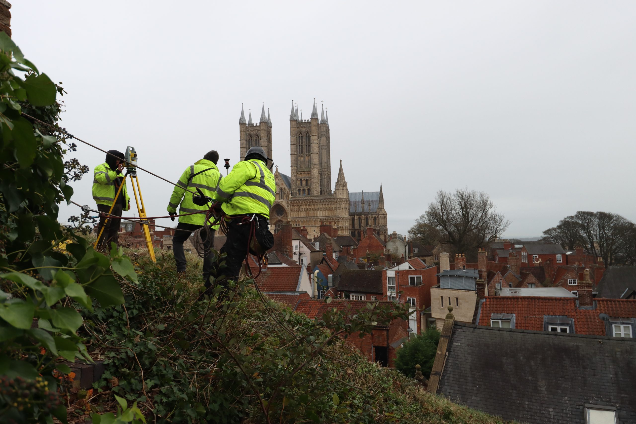 Embankment Survey – Lincoln Castle
